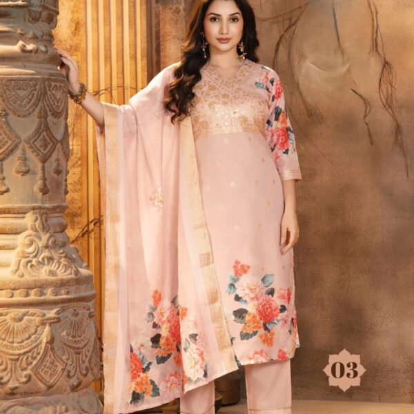 Artful Chanderi Silk Suits 2