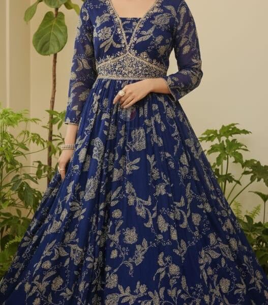 A Pure Chinon Grand Gown - Mustard (Copy)